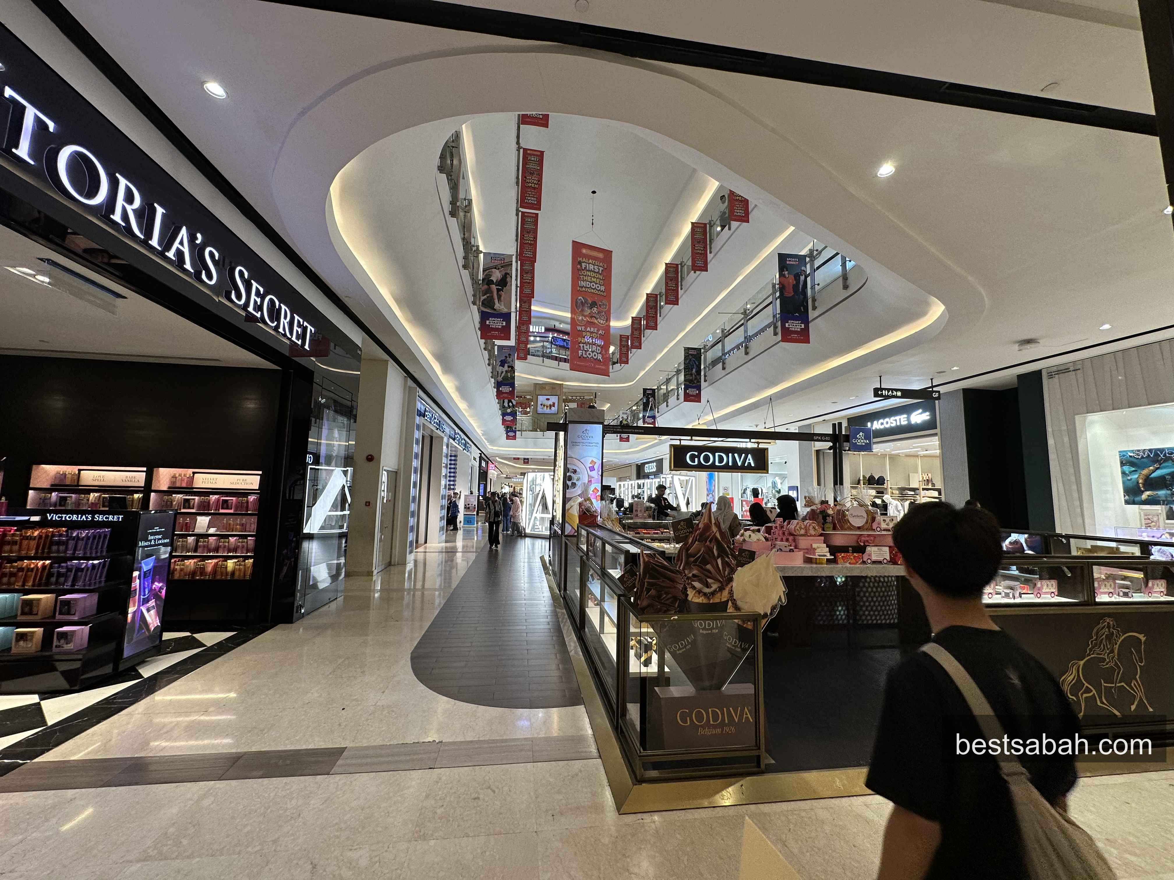 Victoria's Secret and Godiva at Imago mall Kota Kinabalu