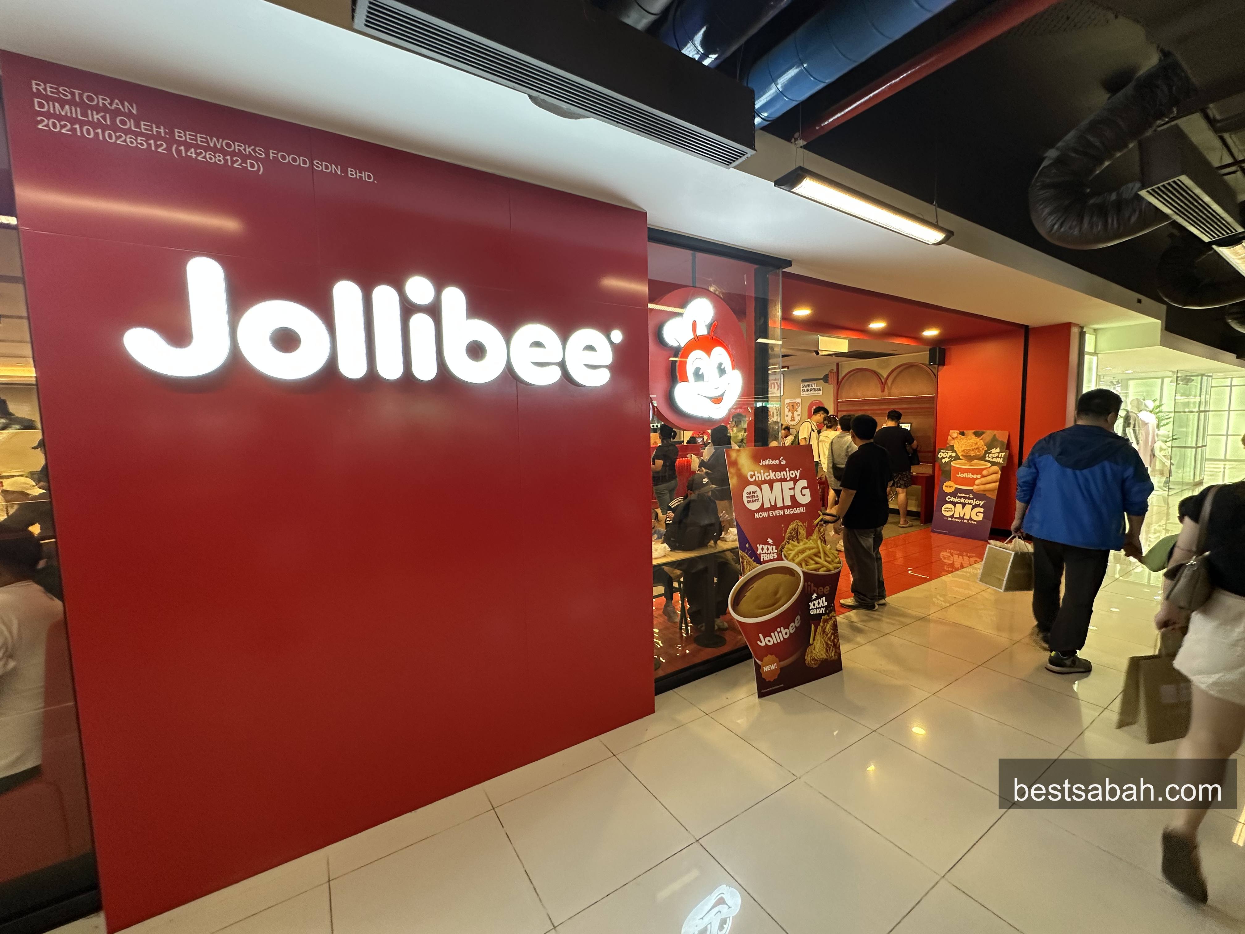 Jollibee at Imago Shopping Mall Kota Kinabalu