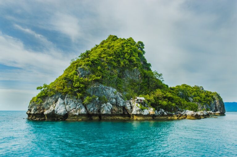 Tropical island snorkelling Malaysia